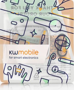 kwmobile Earphones Case for JBL Tune Flex Case - Clear TPU Silicone Earbuds Cover - Transparent — thumbnail 5