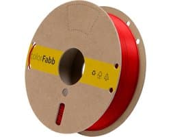 colorFabb Petg Economy Rood 3D-printerfilament - 2,85 mm - 2200 g - Uitstekende waarde per kilo - Grote spoelopties - Verkrijgbaar in veel kleuren