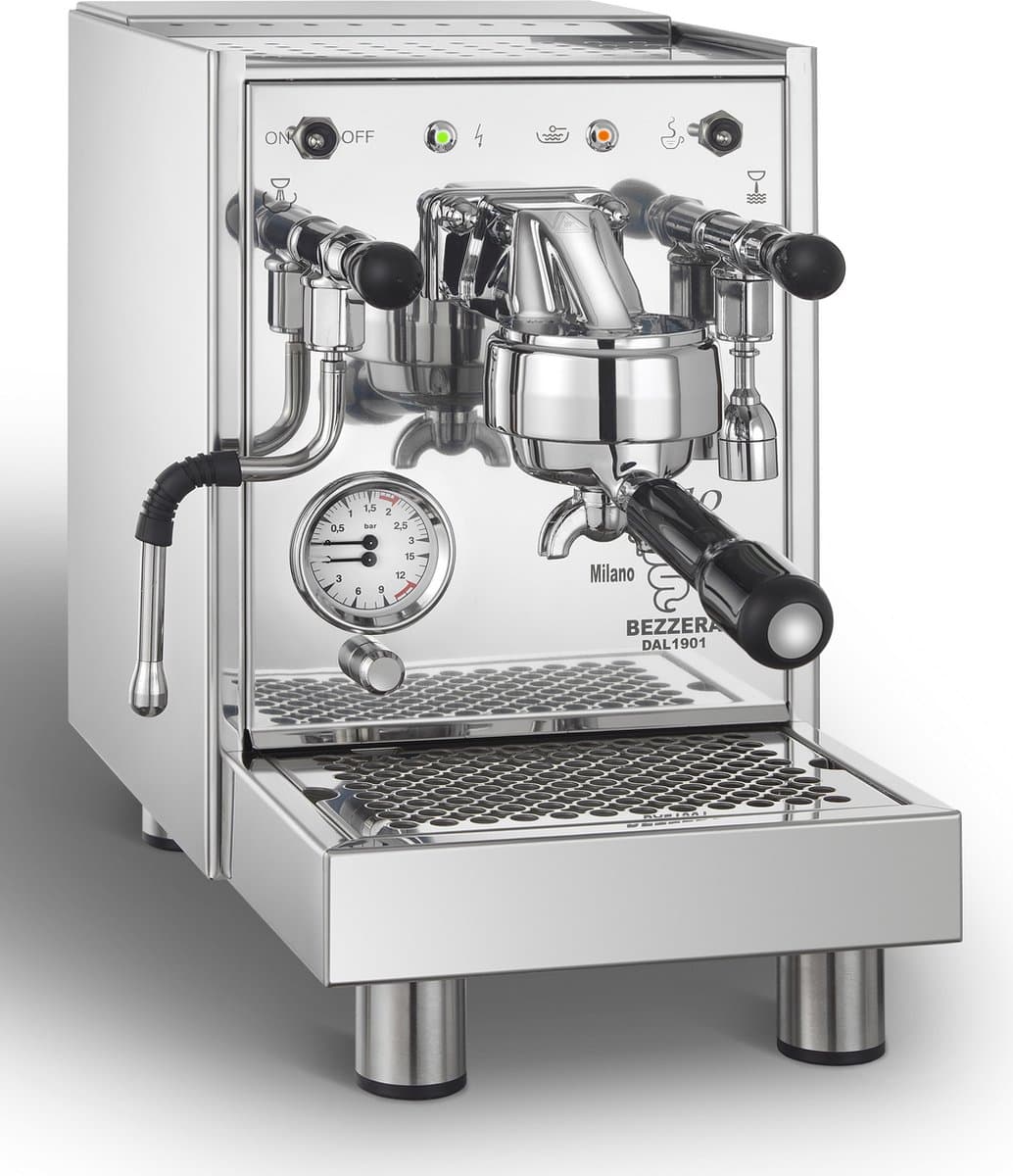 Bezzera BZ10 PM Espresso machine - semi-professionele, Roestvrij staal — afbeelding 1