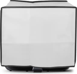 kwmobile heteluchtfriteuse beschermhoes geschikt voor Philips Essential Airfryer XXL - Kunststof hoes voor friteuse in wit — thumbnail 5