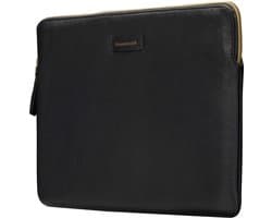 dbramante1928 Paris Sleeve - Laptop hoes 13 inch - Echt leer - MacBook Pro 13 inch / Air 13 inch - Night Black