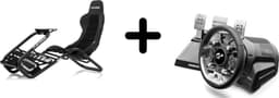 Thrustmaster T-GT II - Racestuur met 3 Pedalen + Playseat Trophy racestoel — thumbnail 1