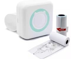 Mini Fotoprinter | Pocket Printer | Draagbaar | Draadloos | Bluetooth 4.0 | Handig!