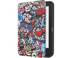 Hoes Geschikt voor Kobo Clara 2E - E-reader Hoesje Bescherm Hoesje Case Sleep Cover - Hoes Geschikt voor Kobo Clara 2E Hoesje - Graffity