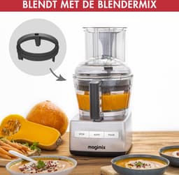 Magimix CS 5200 XL Foodprocessor - Keukenmachine - Mat Chroom — thumbnail 5