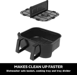 Instant Pot Vortex Versazone 8-in-1 Airfryer 8.5L - 1700W - Airfryen, bakken, roosteren, grillen, opwarmen, dehydrateren met slimme Sync Cook & Sync Finish — thumbnail 17
