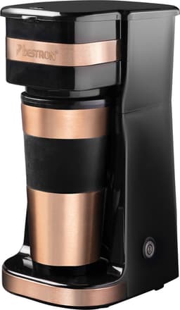 Bestron Koffiezetapparaat filterkoffie 750W - ACM112CO - 0,42L, 2 grote koppen - Thermosbeker - Koper - 5 jaar garantie — thumbnail 2