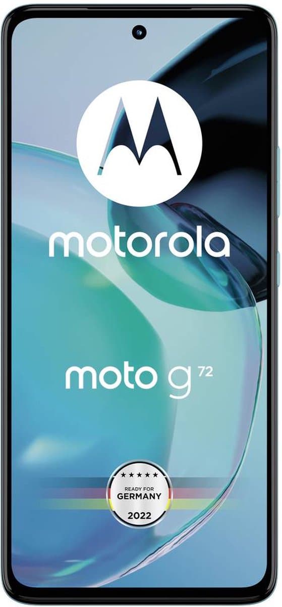 Motorola Moto G72 Smartphone 128 GB 16.8 cm (6.6 inch) Blauw Android 12 Hybrid-SIM — afbeelding 1