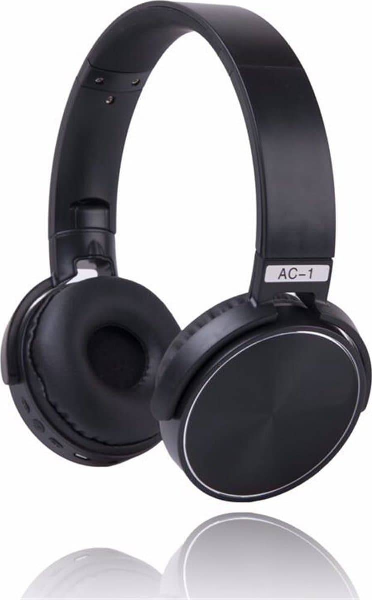 Wireless Stereo super bass Headphones FM Radio MP3 N95BT kleur Zwart — afbeelding 1