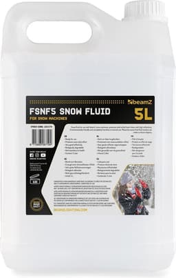 Sneeuwvloeistof voor sneeuwmachine - BeamZ FSNF5 - 5 liter - Universeel — thumbnail 1
