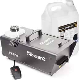 Rookmachine - BeamZ ICE700 low fog machine 700W + 5 liter rookvloeistof — thumbnail 1