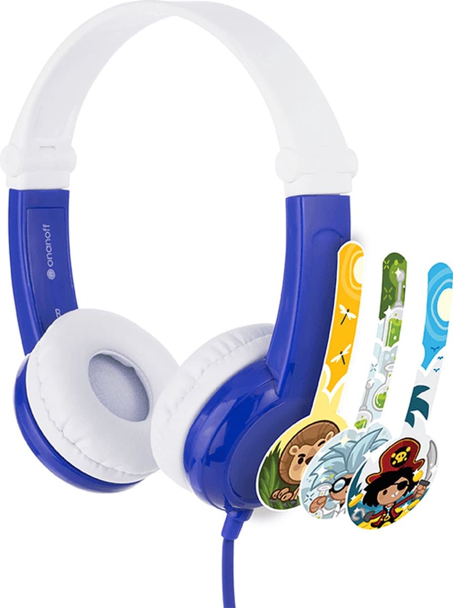 Buddyphones Kinderen Hoofdtelefoon Connect blue — afbeelding 1