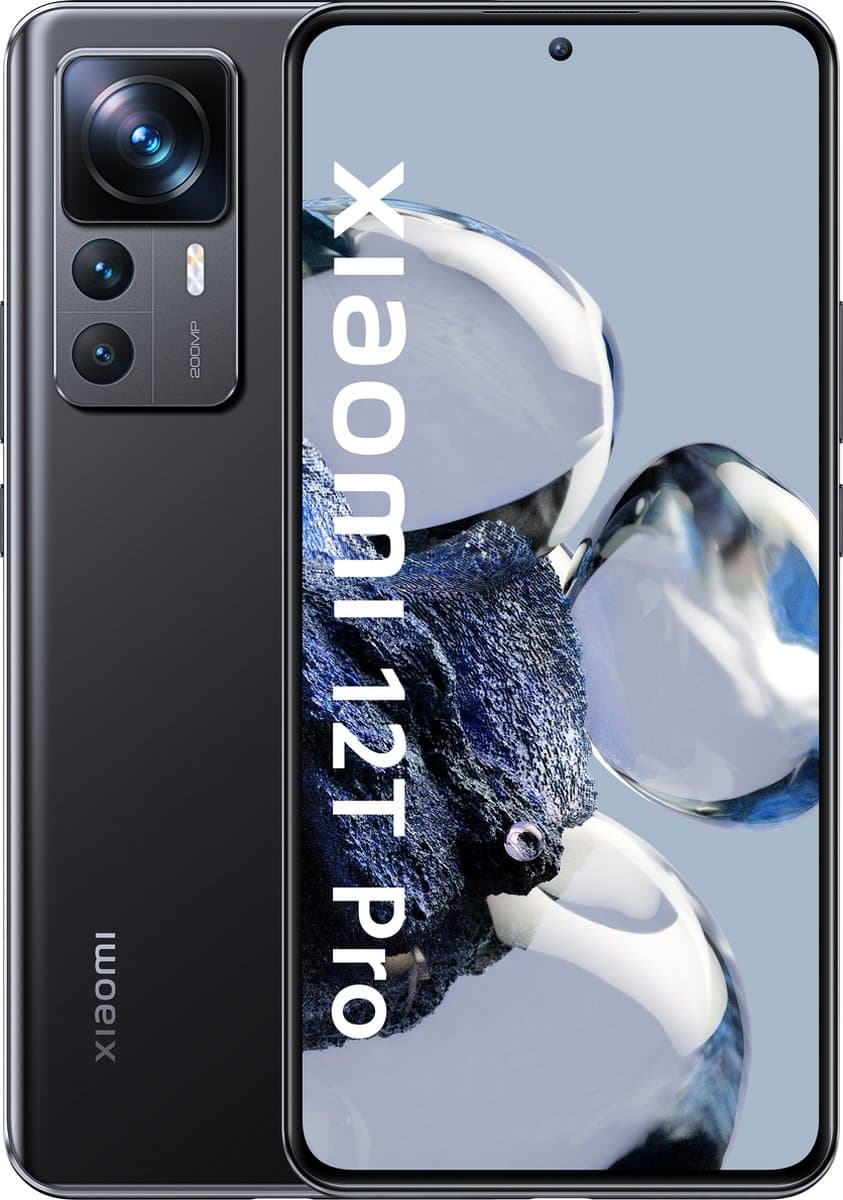Xiaomi 12T Pro 5G - 8GB/256GB - Zwart — afbeelding 1