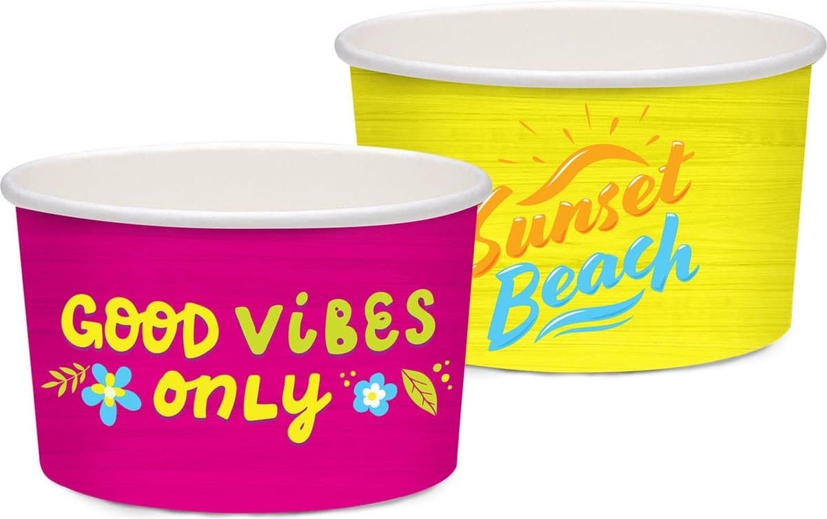 Folat - Summer - Snoepbakjes - 200ml - 5 stuks — afbeelding 1