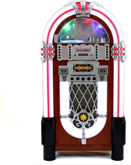 Verlichte Jukebox-Geluidssysteem in Retrostijl — thumbnail 1