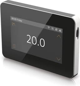 V1 pro touch wifi design elektrische vloerverwarming universele thermostaat Zwart — thumbnail 3