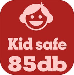 Kinder hoofdtelefoon DOBI by doobs - Draadloze koptelefoon Bluetooth met led kattenoortjes rood - KIDS - VOLUME BEGRENZING - 85DB — thumbnail 2