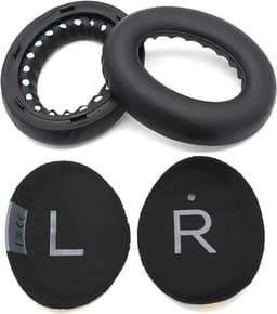 Earpads Oorkussen geschikt voor Bose 700 Headset Vervanging NC700 Noise cancelling Zwart Vervangende Koptelefoon Earpads - Oor Kussens - Ear Pads - Oorkussens Met Memory Foam Binnenlaag - Zwart — thumbnail 4
