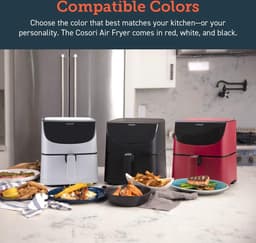 Cosori-CP158 AFRXR-Heteluchtfriteuse-5.5Liter-Rood — thumbnail 21