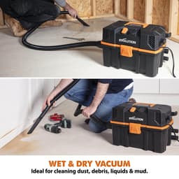 EVOLUTION - Evolution nat- en droogstofzuiger - IPX4 - 15 LITER - 1000W - 7KG — thumbnail 4