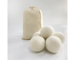 Wasdroger Bollen - 6 Stuks - Droger Ballen - Wasbollen - Herbruikbaar - Wasverzachter- Milieuvriendelijk
