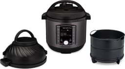 Instant Pot Pro Crisp 11-in-1 multicooker met airfryer 7,6L liter, 2 afneembare deksels, Snel onder druk koken,Slow cooking, Sauteren, Stomen, Sous vide, Warmhouden, Snel frituren, Braden, Bakken, Roosteren, Drogen — thumbnail 7