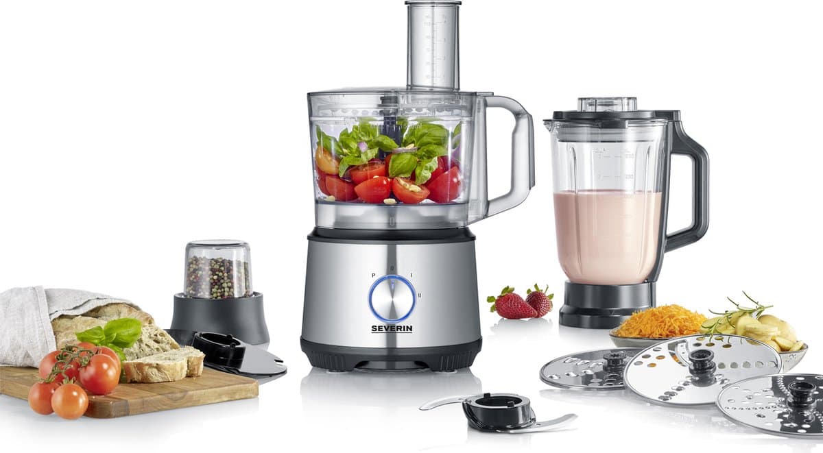 Severin KM 3892 Miltifunctionele Keukenmachine - Foodprocessor 1200W — afbeelding 1