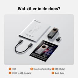 Fosi Audio DS3 DAC – Hi-Res USB DAC & Hoofdtelefoonversterker – Zwart – Compact & Krachtig — thumbnail 5