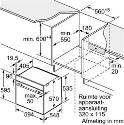 Siemens HB578HBS7-1 iQ500 Oven 60 x 60 cm + 3 Jaar Gratis Extra Garantie — thumbnail 5