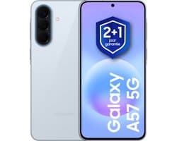 Samsung Galaxy A57 5G - 256GB - Awesome Icyblue + 1 jaar extra garantie