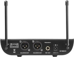 Draadloze microfoon - Vonyx WM82 draadloze microfoonset UHF met twee handmicrofoons — thumbnail 2