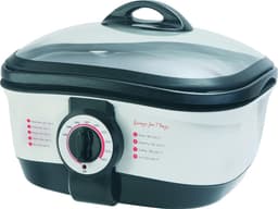 SAVI® Multicooker - Multicookers - Wit / Zwart- ‎‎35cm x 34cm x 22cm — thumbnail 1
