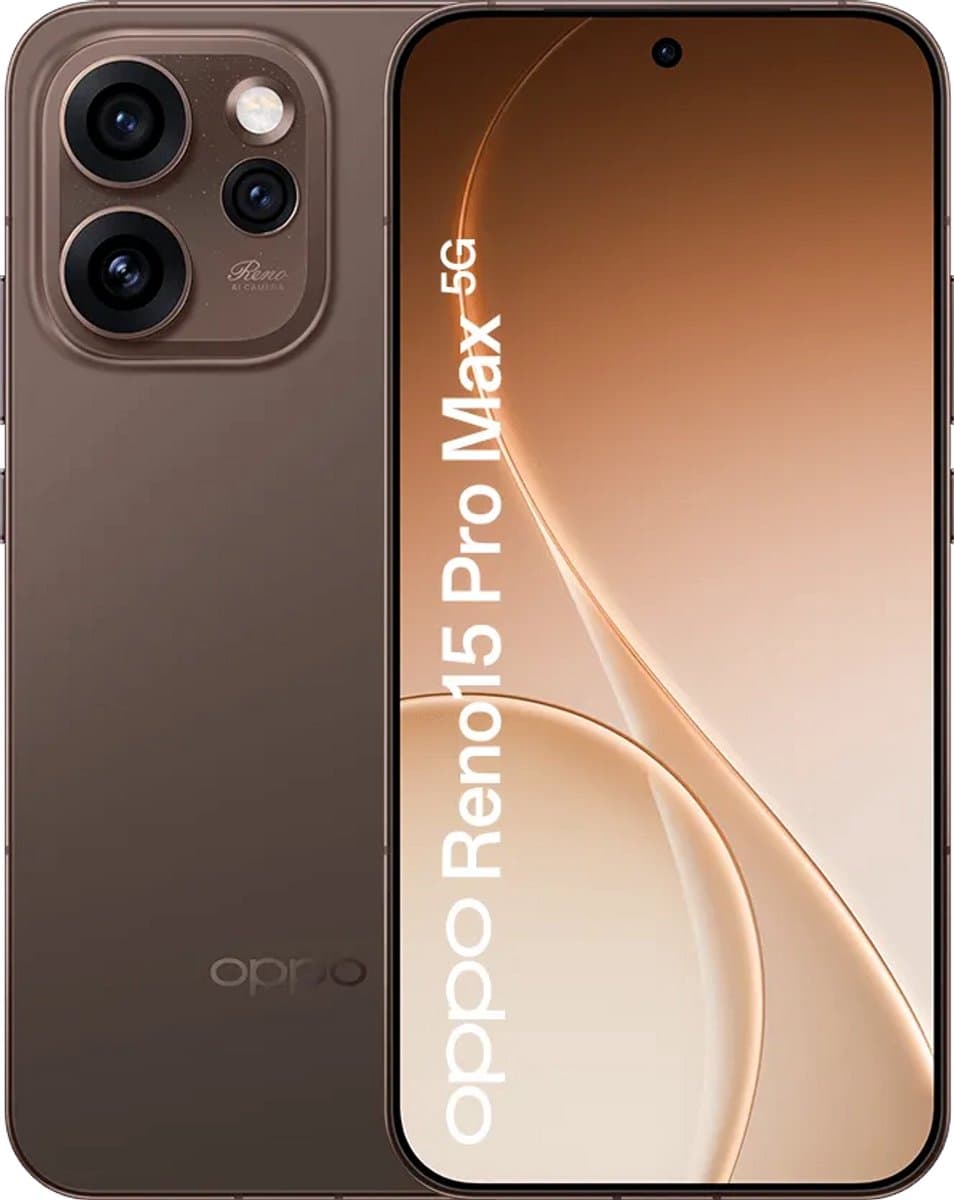 OPPO Reno15 Pro Max 5G 12GB/512GB Dusk Brown Dual SIM (Dusk Brown) — afbeelding 1