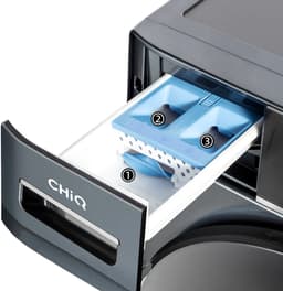 CHiQ CFL100-14586IM3XA - Wasmachine - 10 KG - Space Pro - A-30% - 16 programma's - AI Smart - Stoomwassen & Quick Wash - 12 jaar garantie op motor — thumbnail 11