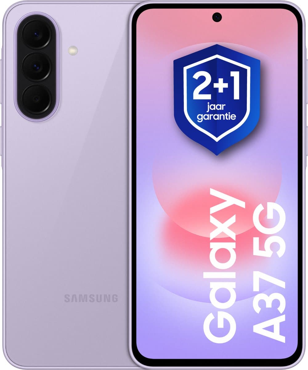 Samsung Galaxy A37 5G - 128GB - Awesome Lavender + 1 jaar extra garantie — afbeelding 1