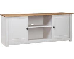 Tv-kast Massief Grenenhout - Media Meubel Dressoir - Woonkamer Entertainment - Rustiek Retro Design