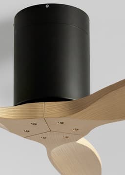 CREATE - Stille 40W plafondventilator met technische ABS bladen in verschillende maten - S - Geen licht - Controller voor wandmontage - WIND CALM — thumbnail 5
