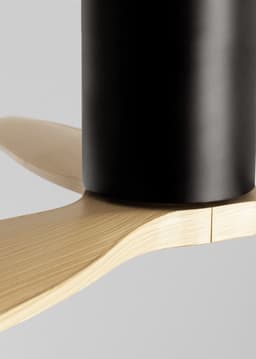 CREATE - Stille 40W plafondventilator met technische ABS bladen in verschillende maten - S - Geen licht - Controller voor wandmontage - WIND CALM — thumbnail 2