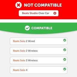 Zweetbestendige Hoofphone Covers voor Beats Solo - Comfortabel, Wasbaar en Gepatenteerd - Blue Slate — thumbnail 4