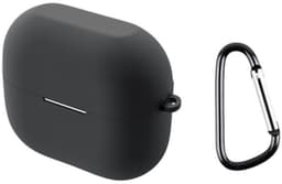 Telestore - hoesje geschikt voor Samsung Galaxy Buds3 FE / Buds 3 / 3 Pro soft case cover - grijs - TPU hoesje Beschermhoes - Samsung Galaxy Buds3 FE / Buds 3 / 3 Pro Cover - Buds3 hoesje - gel hoesje met sleutelhanger — thumbnail 1