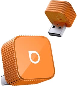 Ottocast Mini Slim Draadloze CarPlay & Android Auto Adapter – Wireless Dongle USB – Oranje — thumbnail 2