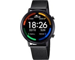Smartwatch Heren - Digitaal Horloge - Gezondheid Tracking - Veelzijdige Functies - 20 x 20 x 20 cm - Zwart