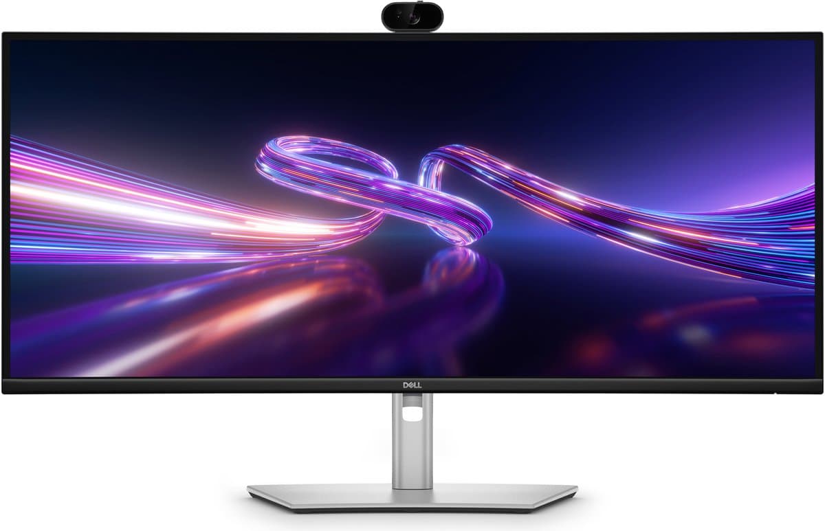 DELL Pro P P3426WEV computer monitor 86,6 cm (34.1") 3440 x 1440 Pixels Wide Quad HD LCD Zwart, Zilver — afbeelding 1