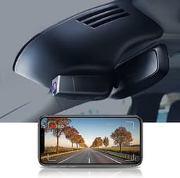 SnelShoppen - Dash Cam Voor Volvo XC60/S90 2018-2021 - 4K Auto Recorder Met Nachtzicht, WiFi, Loopopname, 64GB Geheugen, Eenvoudige Installatie — thumbnail 1