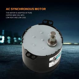 Lage Snelheid Synchrone Motor 5-50 RPM voor Industriële Toepassingen en Vaatwassers — thumbnail 2