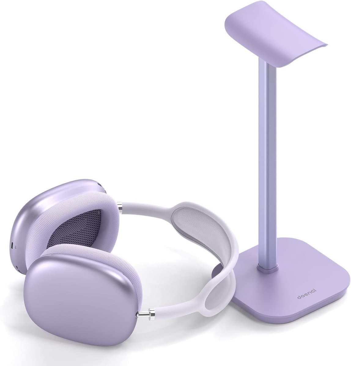 Universele Koptelefoonhouder met Zware Basis en Aluminium Stang — afbeelding 1