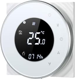 Draadloze Programmeerbare WiFi Thermostaat voor Gasboiler met LCD Touchscreen en Spraakbediening — thumbnail 1