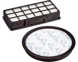 HEPA filter & Motor filter - geschikt voor Rowenta Silence Force Cyclonic X-Treme Power RO7611 RO7634 RO7623 & ZR903701 filtersysteem - geschikt voor Rowenta steelstofzuiger - Wit