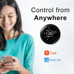 Slimme WiFi Thermostaat voor Vloerverwarming en Gas Boiler - Programmeerbaar & Spraakbesturing — thumbnail 3