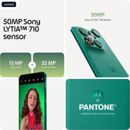 Motorola moto edge 70 fusion - 8/256GB - PANTONE Sporting Green — thumbnail 10